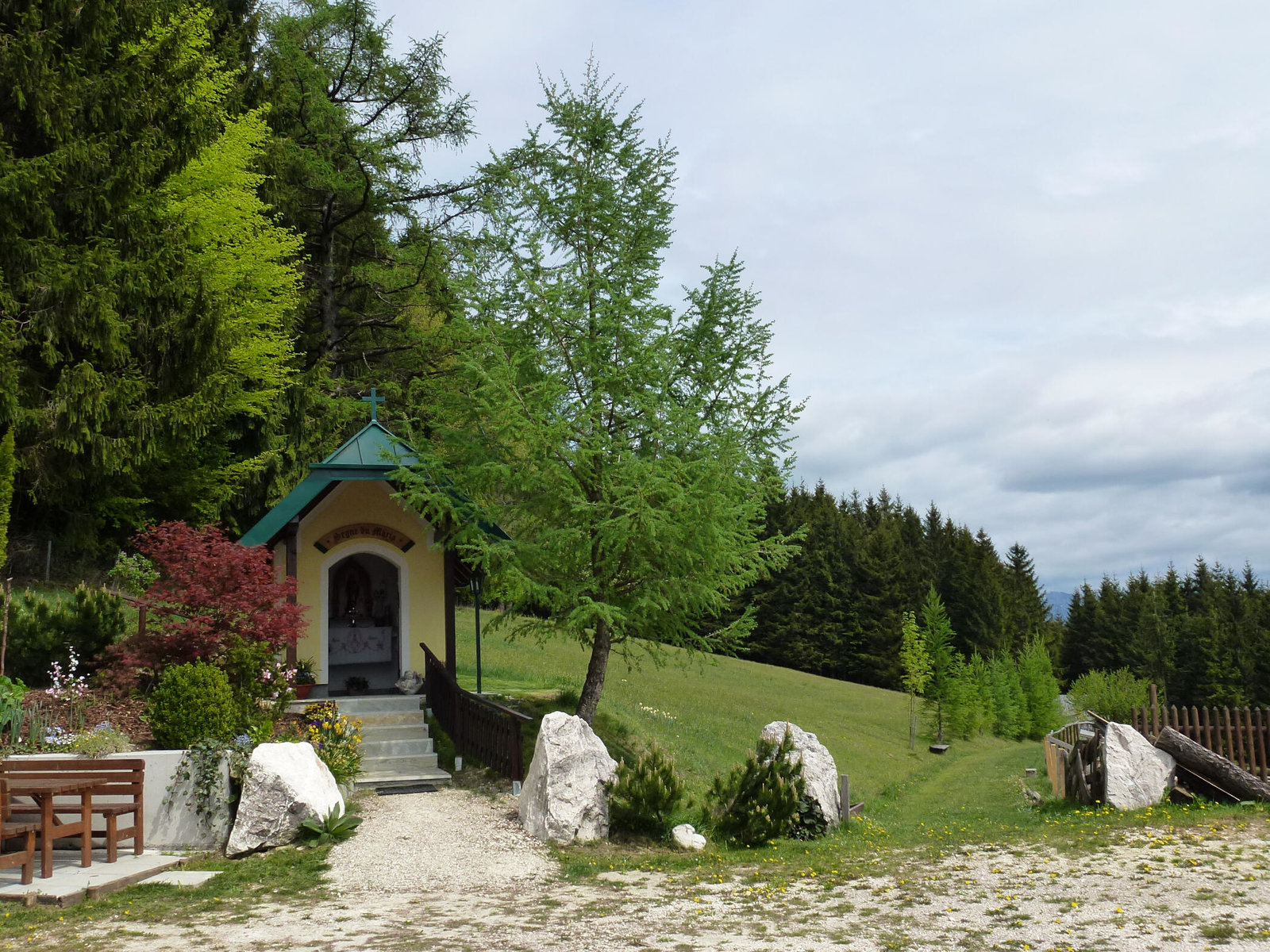 Kapelle der Födinger Alm