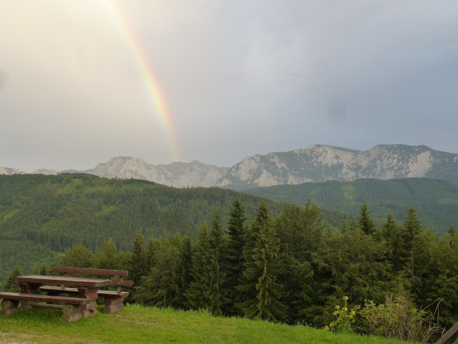 Panoramablick von der Födinger Alm