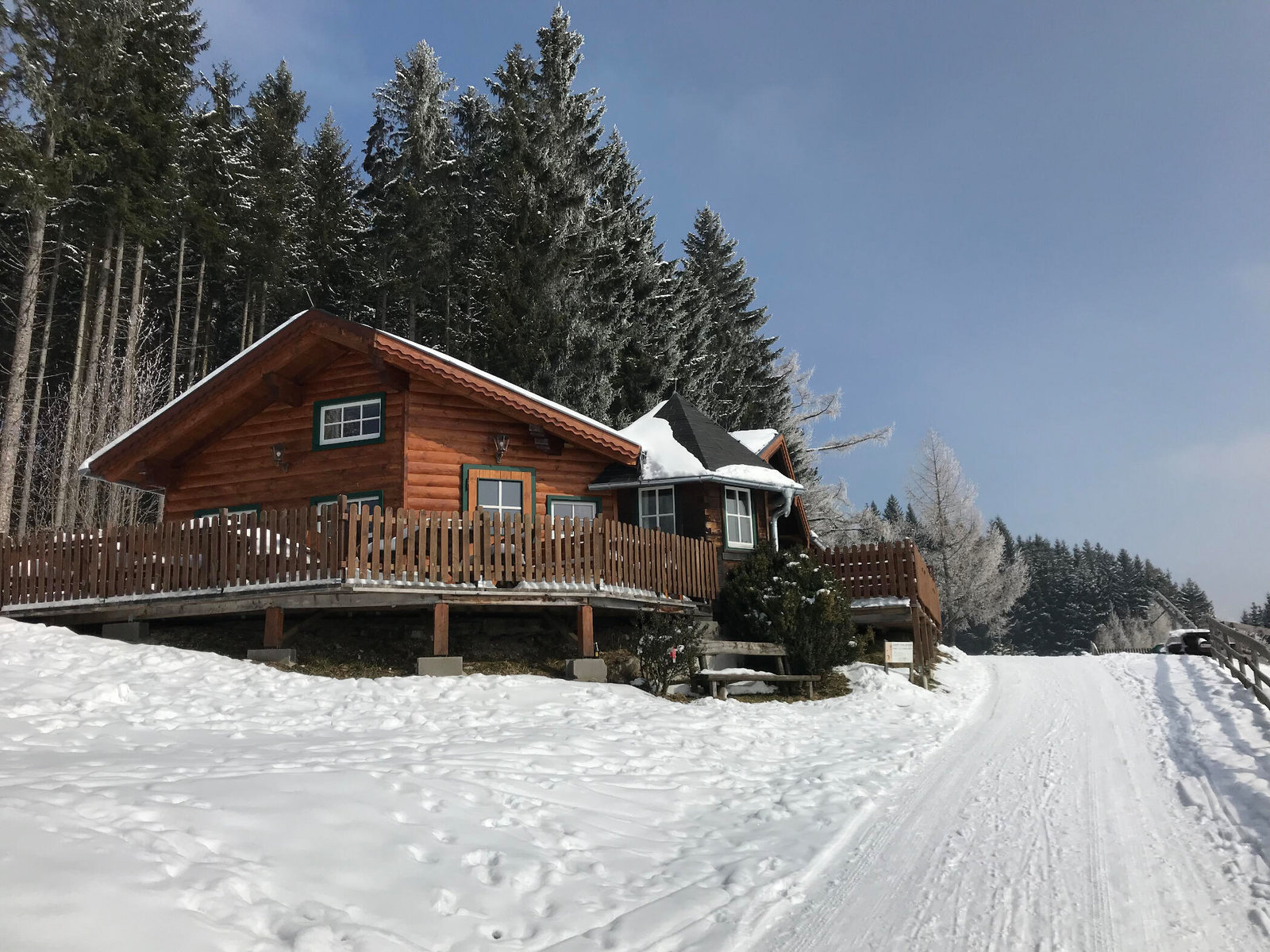 Födinger Alm im Winter