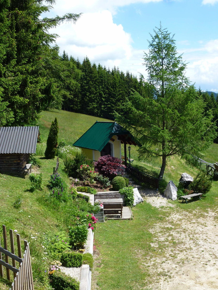 Kapelle der Födinger Alm