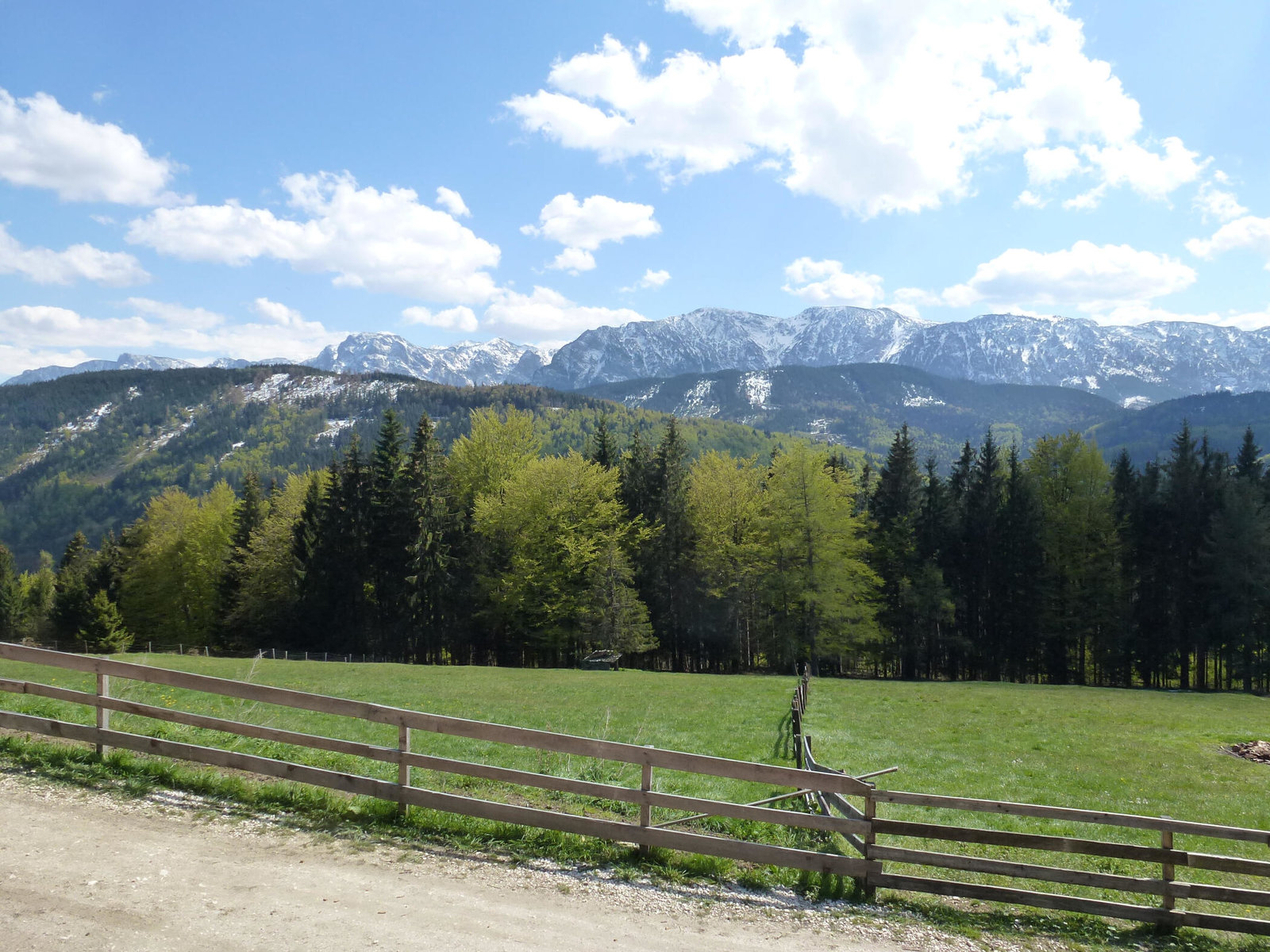 Panoramablick von der Födinger Alm